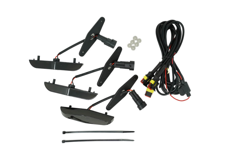 Toyota 4Runner Grille Light Bar Kit - Cali Raised LED - Raptor LED - Smoked - `14-`24 Toyota 4Runner Grille Light Bar Kit - Cali Raised LED - Raptor LED - Smoked - `14-`24